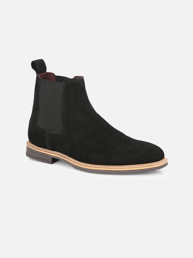 Suede Chelsea Black4